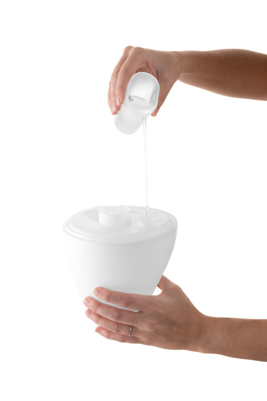 Eta Aura luftfugter Ultralyd 1,3 L Hvid, Træ