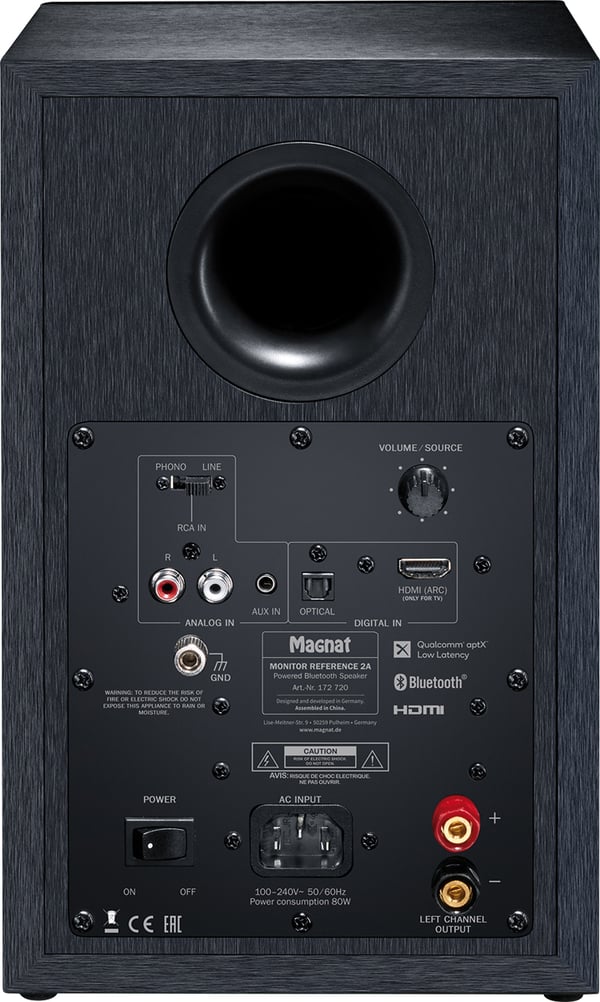 Magnat D172720 2-vejs Sort Kabel & trådløs 70 W