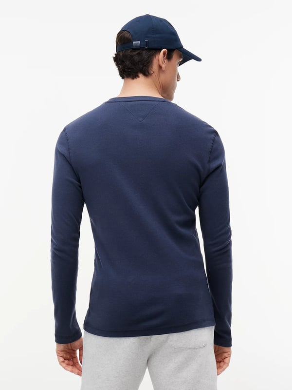Tommy Hilfiger DM0DM04409002 T-paita Pyöreä pääntie Puuvilla