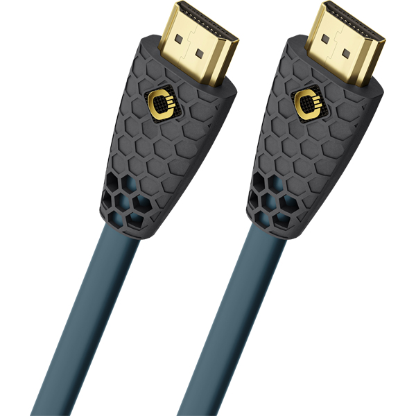 OEHLBACH Flex Evolution HDMI-kabel 3 m HDMI Type A (Standard) Anthracit, Blå, Benzinfarve