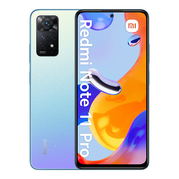 Xiaomi Redmi Note 11 Pro 16,9 cm (6.67") Hybrid Dual SIM Android 11 4G USB Type-C 6 GB 128 GB 5000 mAh Blå