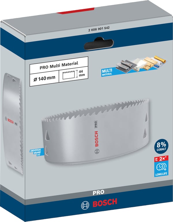 Bosch PRO Multi Material hulsav Boremaskine 1 stk