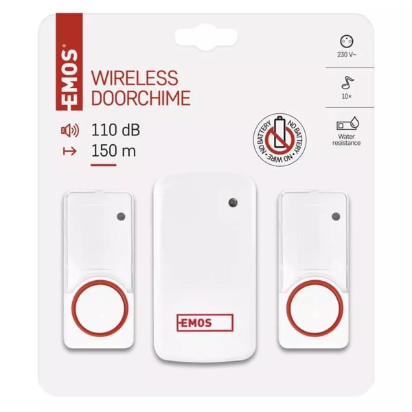 Miniatyrbild 8 av 12: Emos P5750.2T Röd, Vit