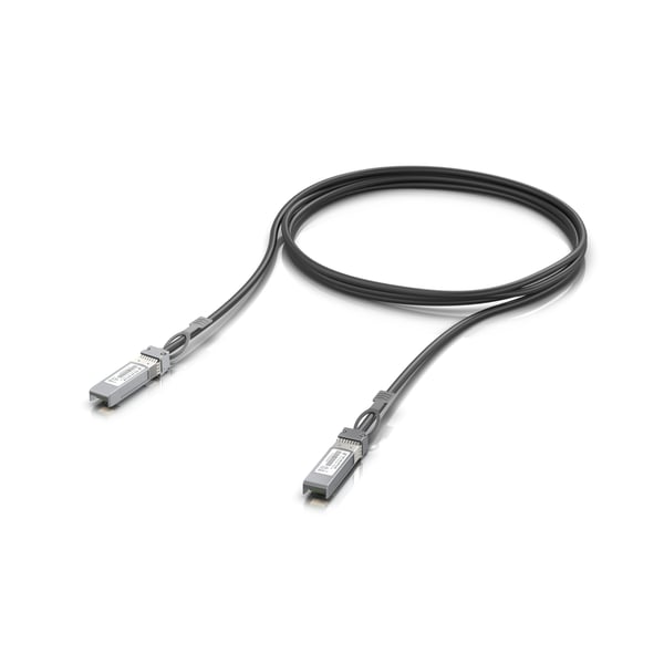 Ubiquiti UACC-DAC-SFP10-3M InfiniBand- ja kuituoptiikkakaapeli SFP+ Musta
