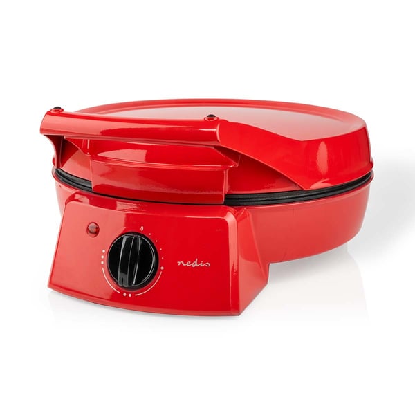 Miniatyrbillede 3 af 7: Nedis FCPM100FRD pizza fremstiller & ovn 1 pizza(er) 1800 W Sort, Rød