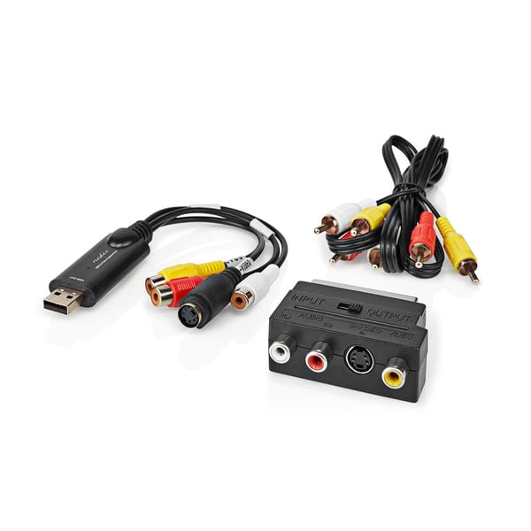 Nedis VGRRU101BK videoredigeringskort USB 2.0