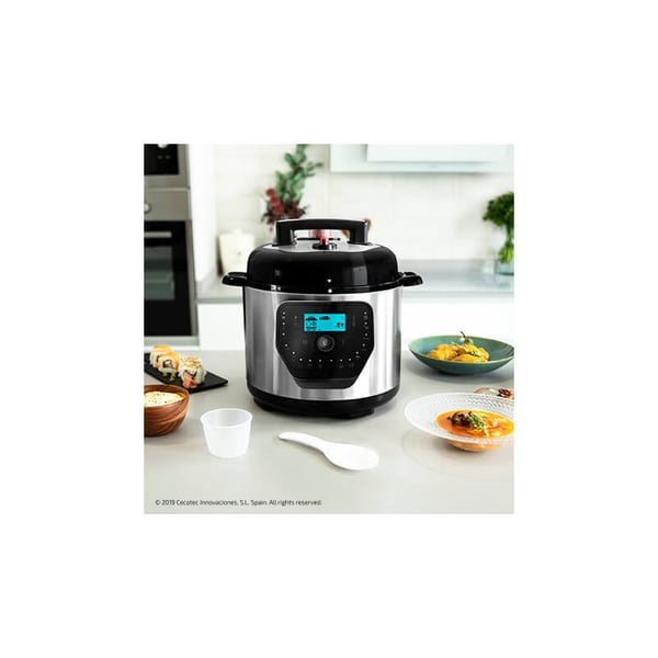 Miniatyrbillede 10 af 12: Cecotec Olla GM H Deluxe 6 L Sort, Rustfrit stål