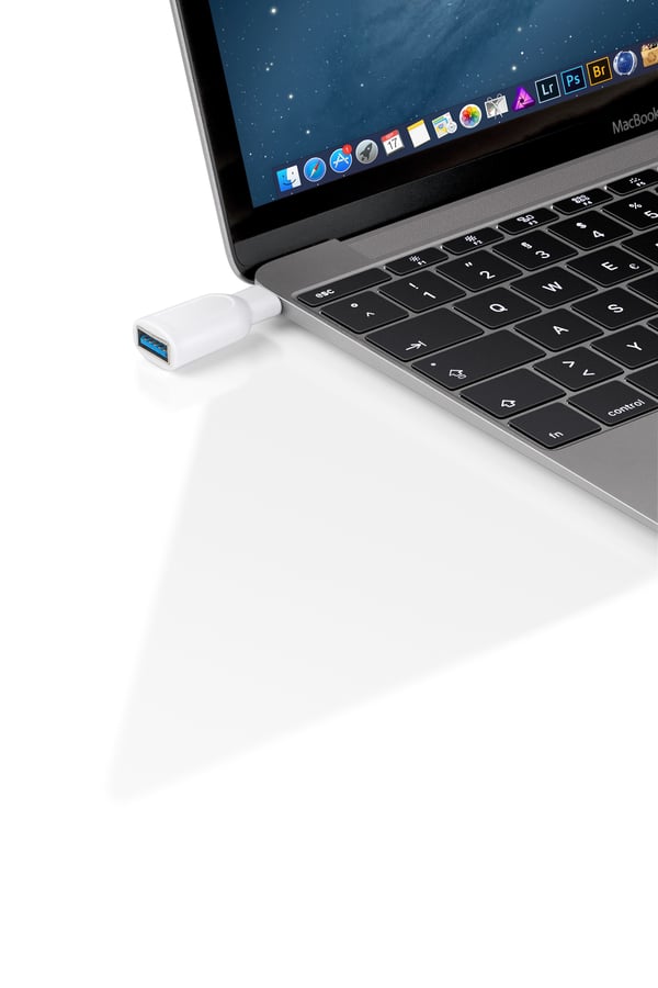 Goobay USB-C Adapter USB 3.0 A Hvid