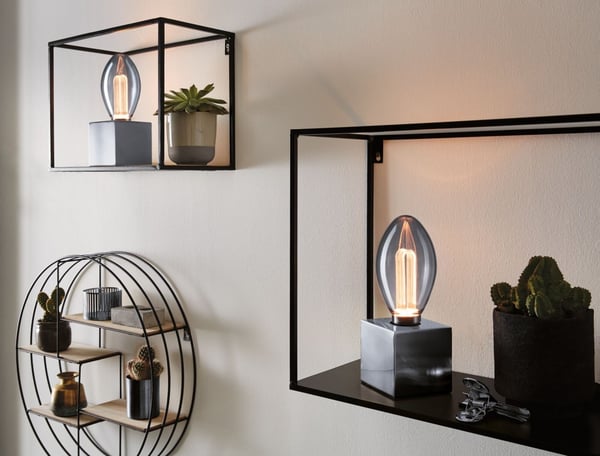 Miniatyrbild 3 av 7: Paulmann Arc LED-lampor 1800 K 3,5 W E27