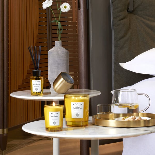 Miniatyrbild 4 av 4: Acqua di Parma Buongiorno stearinljus Cylinder Gul 1 styck