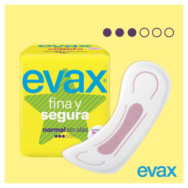 Miniatyrbillede 2 af 2: EVAX 8410108006682 hygieneprodukt til hende Hygiejnebind 16 stk