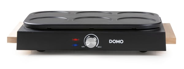 Miniatyrbild 8 av 16: Domo DO8717PN crepejärn 6 crepe/-s 1000 W Svart