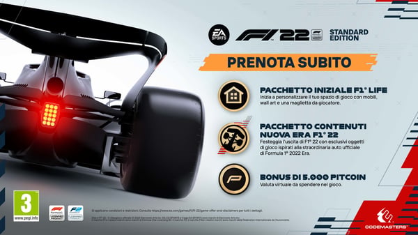 Miniatyrbillede 3 af 3: Codemasters F1 2022 Standard Flersproget Xbox Series X