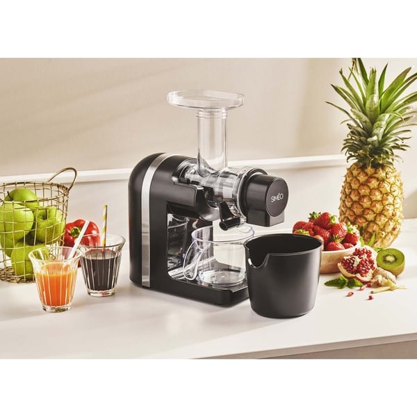 Miniatyrbillede 3 af 4: Simeo JEH720 citruspresser og juicemaskine Slow juicer 200 W Sort