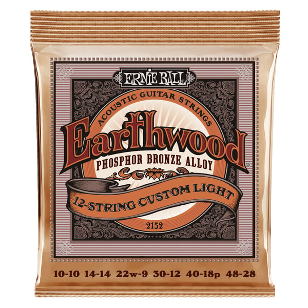 Ernie Ball P02152 Akustinen 12 kpl Messinkiteräs Kitara