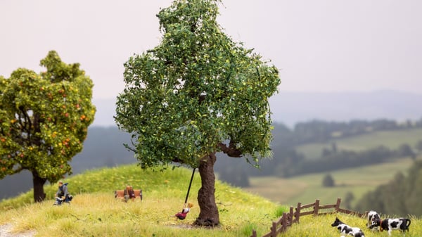 NOCH micro-motion Tree with Swing Pienoismallin osa ja lisätarvike Puutavara