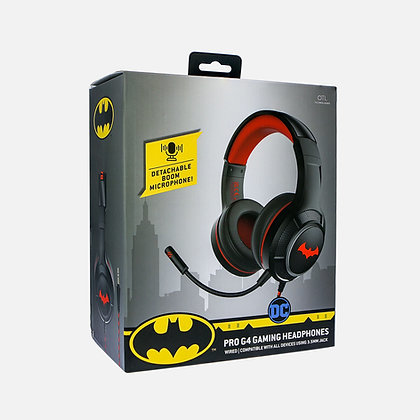 OTL Technologies DC Comics DC0905 hovedtelefoner/headset Ledningsført Spil Sort, Rød