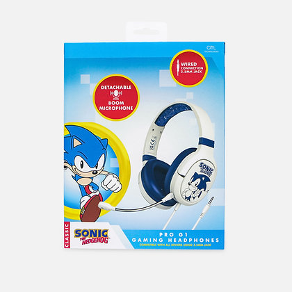 OTL Technologies Sonic Boom SH0900 hörlur och headset Hörlurar Kabel Huvudband Spela Blå, Vit