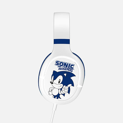 OTL Technologies Sonic Boom SH0900 hörlur och headset Hörlurar Kabel Huvudband Spela Blå, Vit
