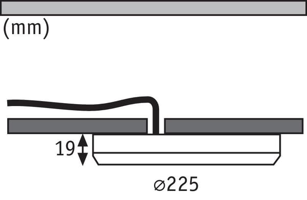 Paulmann 2in1 Cover-it Rund 19 W