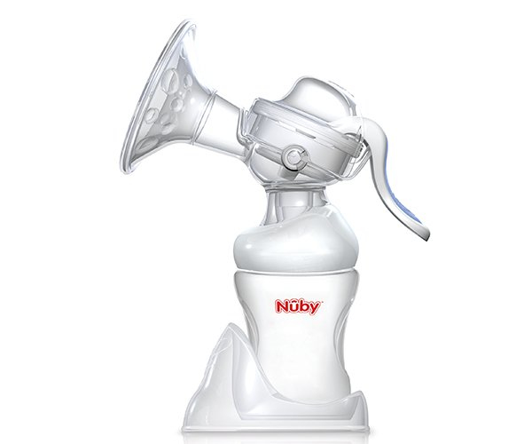 Nuby Manual breast pump 240ml rintapumppu Ohje Nuby Manual breast pump 240ml rintapumppu Ohje