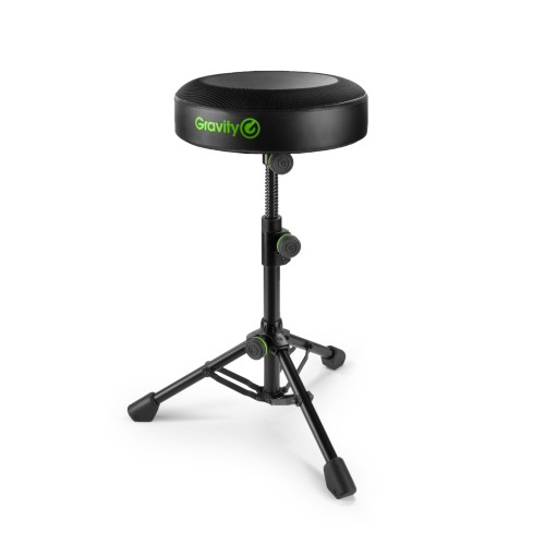 Miniatyrbillede 14 af 18: Gravity FD SEAT 1 Musikerstol Sort Polstret sæde