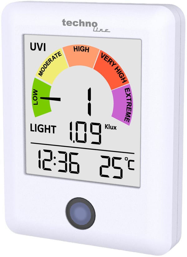 Technoline WS 9320 digital vejrstation Hvid Batteri