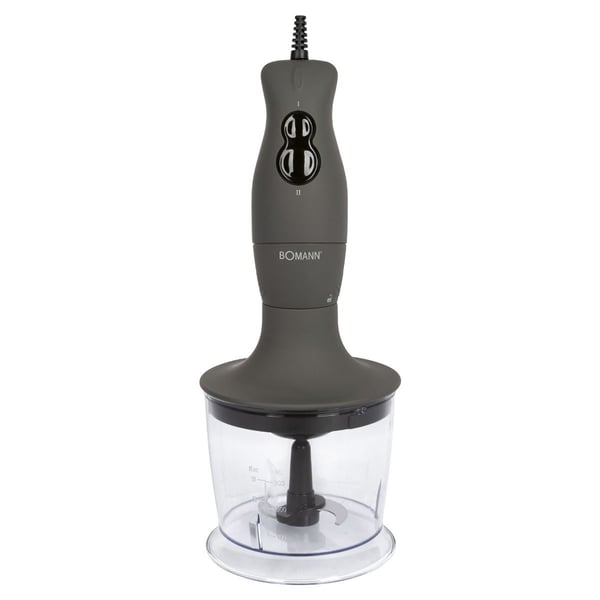 Miniatyrbillede 2 af 11: Bomann SMS 6055 CB 0,7 L Nedsænkning blender 400 W Grå, Rustfrit stål