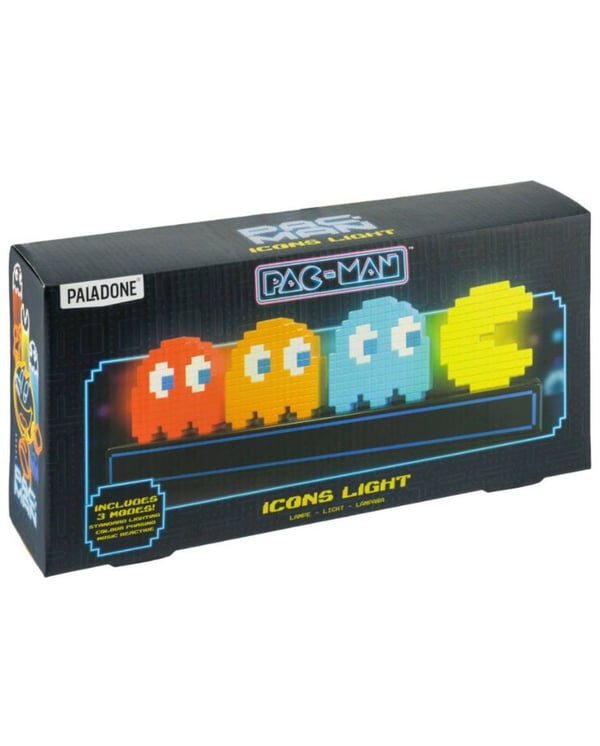 Miniatyrbillede 2 af 3: Paladone Pac-Man Lampe mit Geister Toilet natlampe