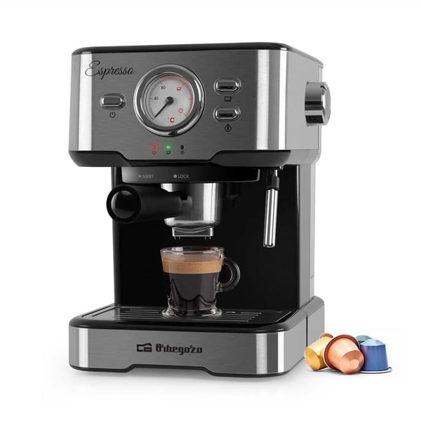 Miniatyrbild 1 av 10: Orbegozo EX 5500 kaffemaskin Halvautomatisk Espressomaskin 1,5 l