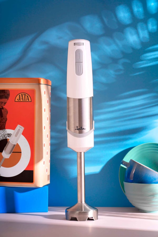 Miniatyrbild 8 av 9: JATA JEBT1945 mixer Stavmixer 800 W Vit