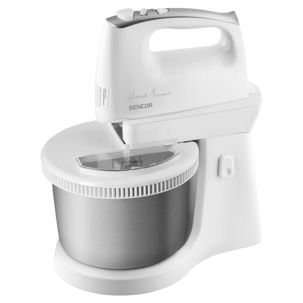 Miniatyrbild 1 av 14: Sencor SHM 6206SS mixer Handmixer 500 W Rostfritt stål, Vit