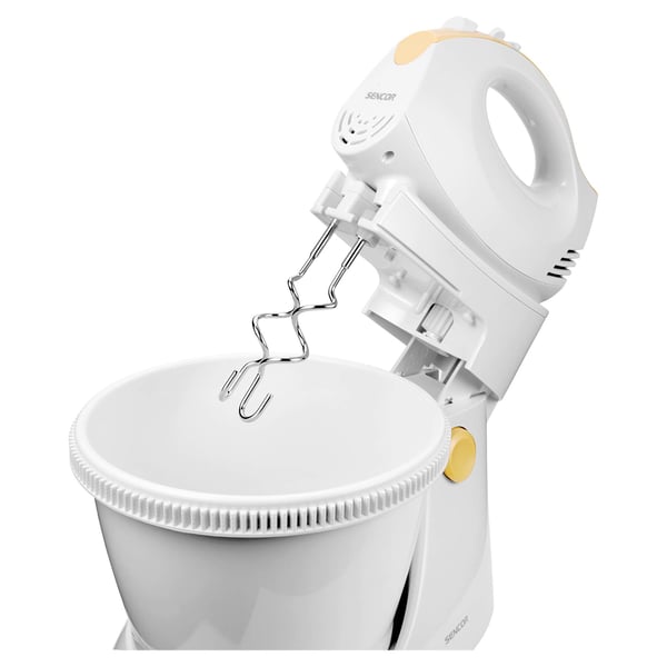 Sencor SHM 5330 EUE3 mixer Handmixer 500 W Vit, Gul