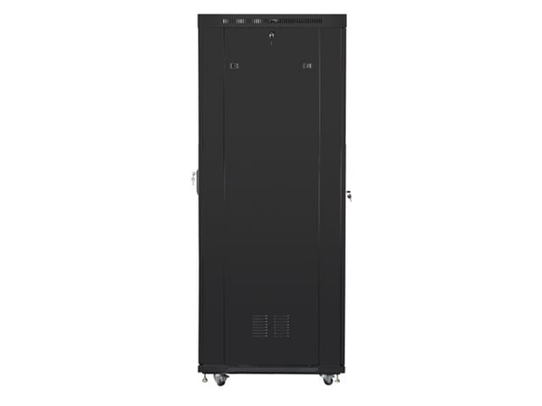 Lanberg FF01-8037-23BL stativ 37U Fritstående reol Sort