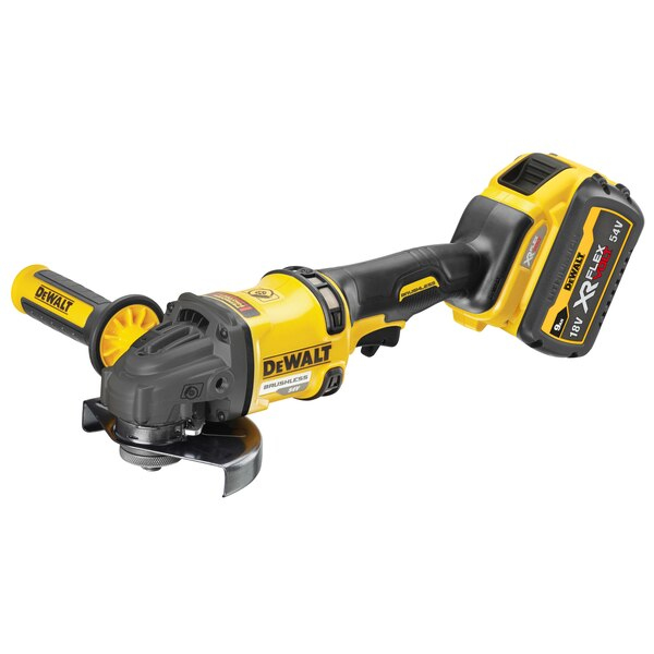 Miniatyrbillede 1 af 8: DeWALT DCG418X2-QW vinkelsliber 12,5 cm 9000 rpm 2,18 kg