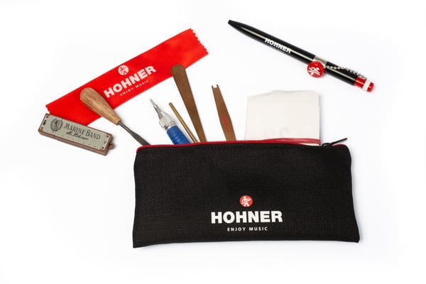 Hohner FlexCase XL utrustningsväskor Portfölj/klassiskt fodral Svart