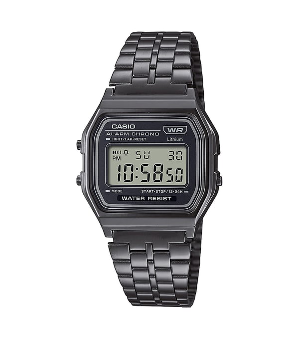 Casio Vintage A158WETB-1AEF armbandsur Hankoppling Svart