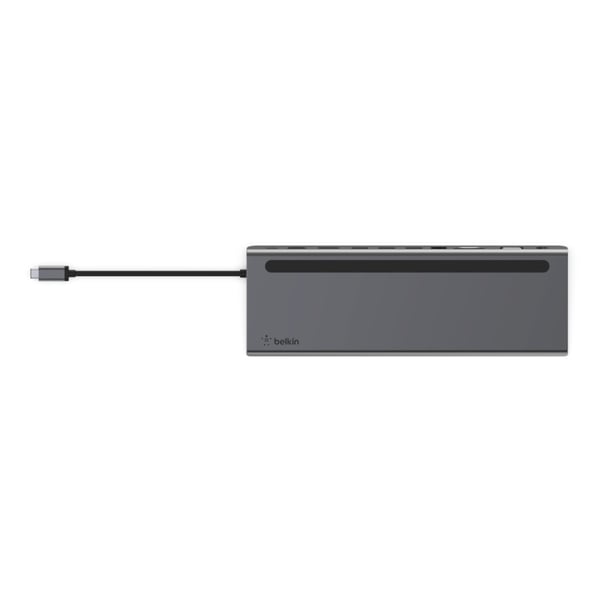 Belkin INC004BTSGY kannettavien tietokoneiden telakka ja porttitoistin Langallinen USB 3.2 Gen 1 (3.1 Gen 1) Type-C Musta, Harmaa