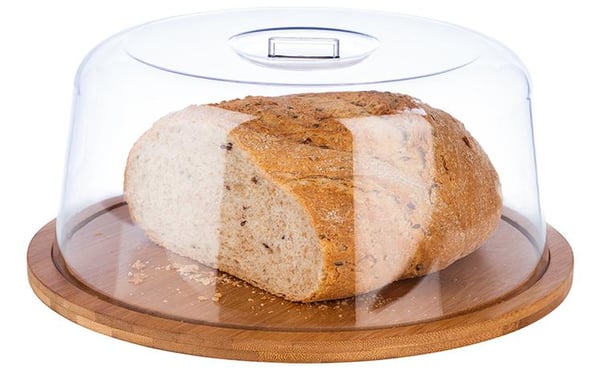 Miniatyrbillede 4 af 4: APS-Germany 00825 Display tray Rund Transparent, Brun