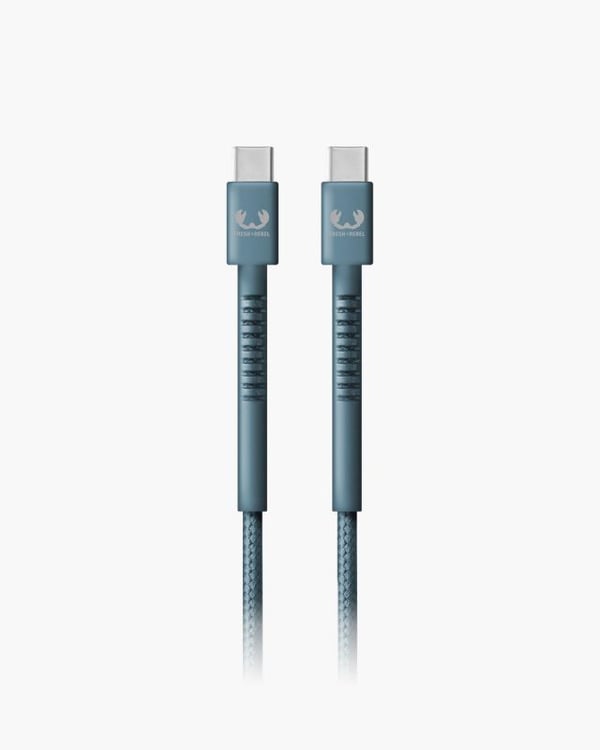 Miniatyrbillede 1 af 3: Fresh 'n Rebel 2CCC200DV USB-kabel 2 m USB C Blå