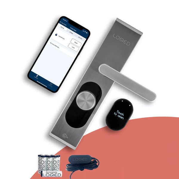Miniatyrbild 1 av 2: LOQED Touch Smart dörrlås