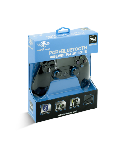 Miniatyrbillede 5 af 5: Spirit of Gamer SOG-BTGP41 spil-controller Sort Bluetooth Gamepad Analog/digital PlayStation 4