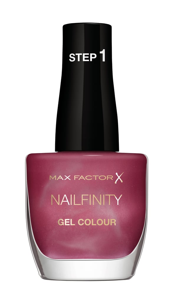 Pikkukuva 1 / 2: Max Factor Nailfinity Gel Colour kynsilakka 12 ml Burgundi Metallinen