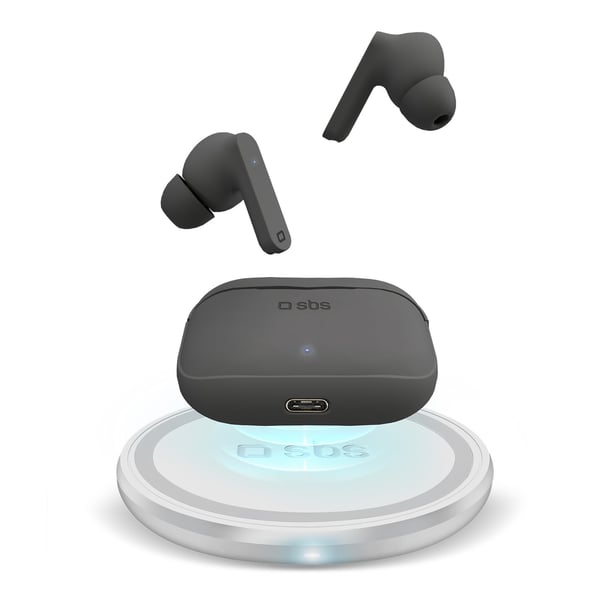 SBS Urban Pro Headset True Wireless Stereo (TWS) I ørerne Opkald/musik Bluetooth Sort