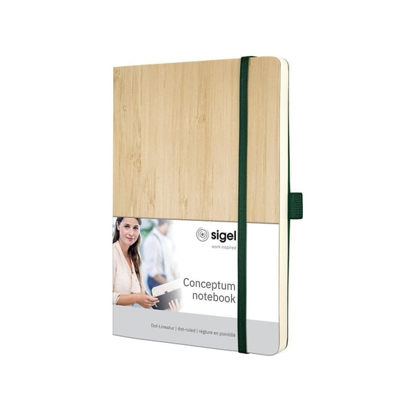 Miniatyrbillede 2 af 10: Sigel Conceptum blok og notesblok A5 194 ark Bamboo, Beige