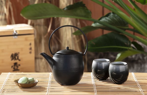 Miniatyrbillede 4 af 4: Bredemeijer Sendai Tekande sæt 1200 ml Sort