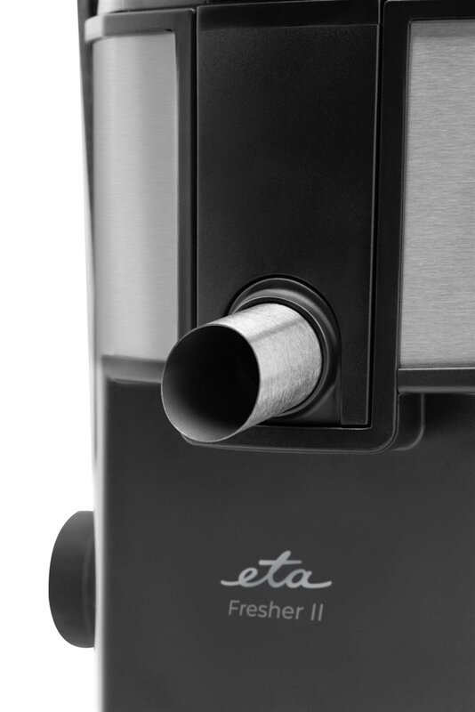 Miniatyrbillede 8 af 11: Eta Fresher II Frugtpresser 800 W Sort, Rustfrit stål