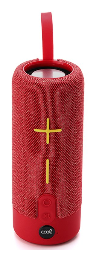 Miniatyrbild 1 av 7: COOL Accesorios Universal Bluetooth Music Speaker Bärbar stereohögtalare Röd 10 W