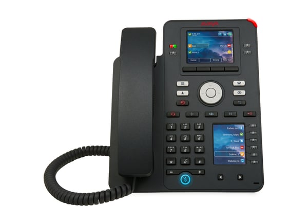Miniatyrbillede 1 af 5: Avaya J159 IP-telefon Sort LED Wi-Fi