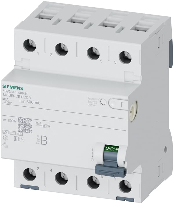 Siemens 5SV3644-4KK14 strömbrytare 4P